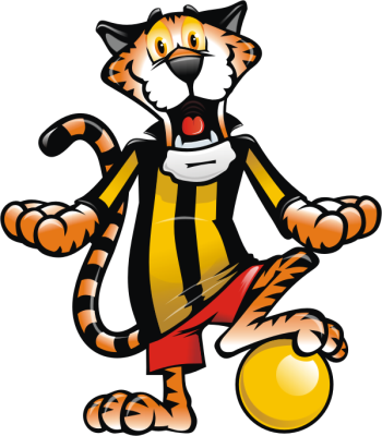 Happy Tiger Mascot