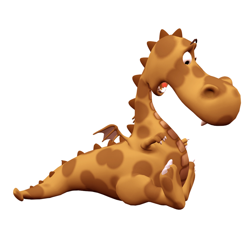 3D Dragon Mascot