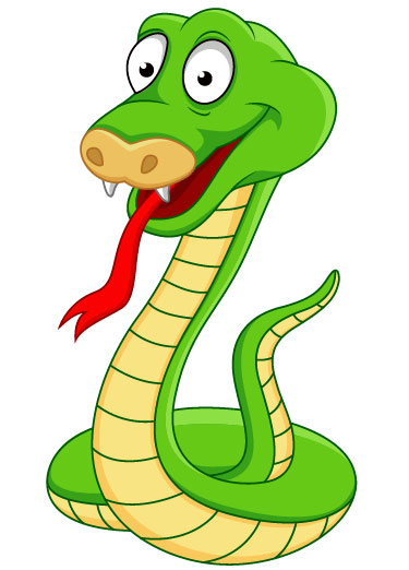 Green Snake Mascot