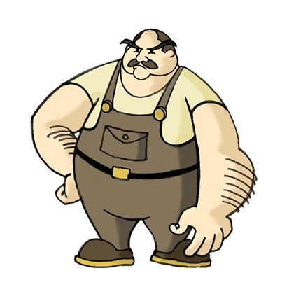 Mad Man Mascot