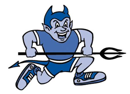 Blue Devil Mascot