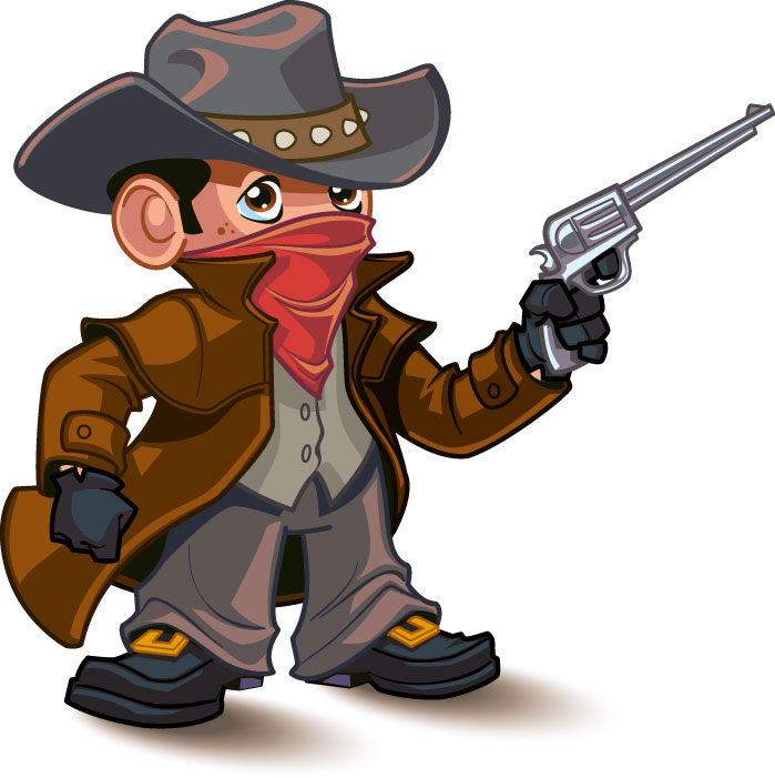 Little Cowboy Mascot