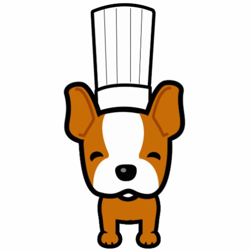 Chef Dog Mascot