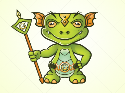 Sea Monster Mascot
