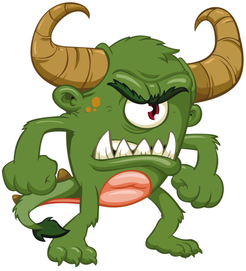 Cute Cyclops Monster Mascot