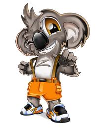 Cool Koala Mascot