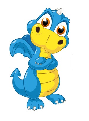 Cute Dragon Mascot