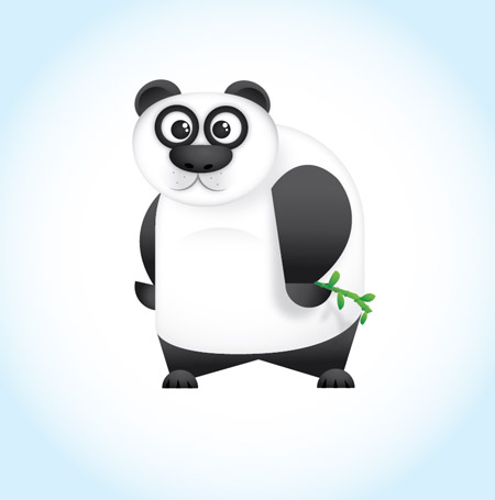 Cute Panda Mascot