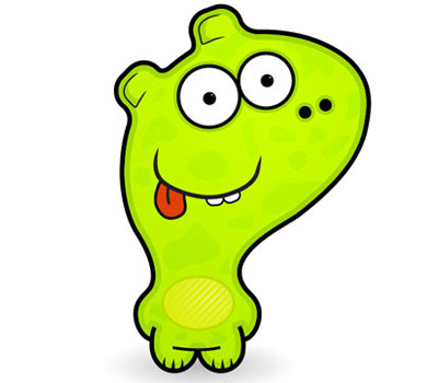 Green Monster Mascot