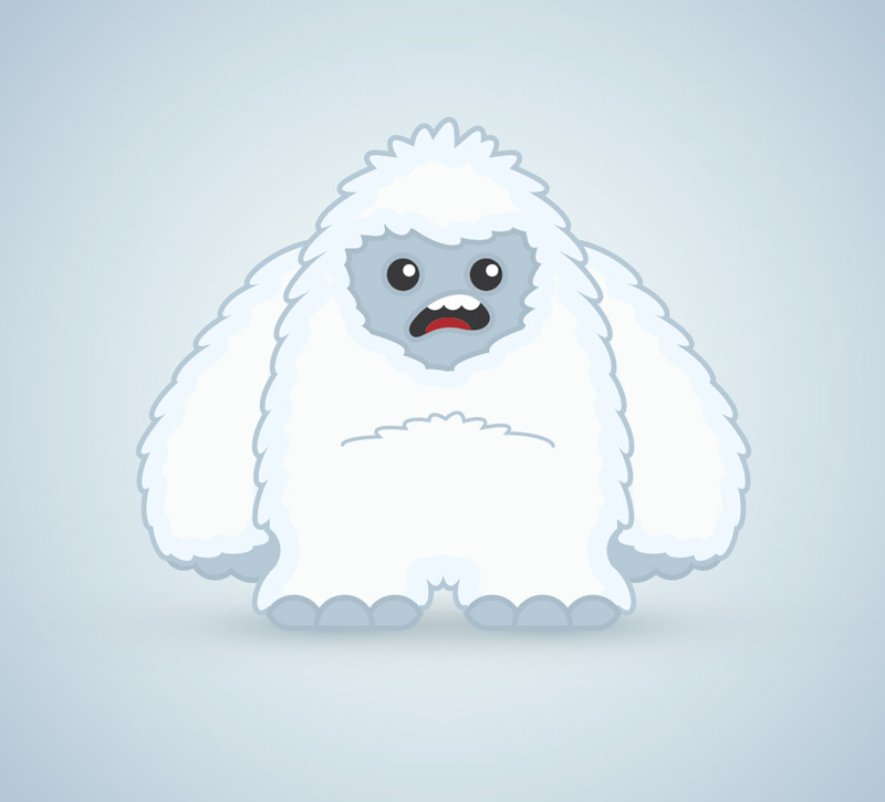 Yeti Mascot