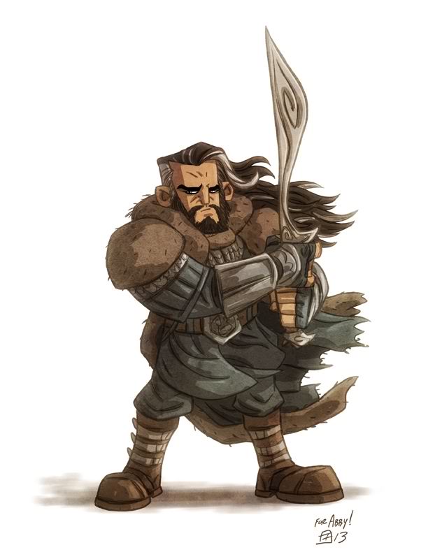 Fantasy Warrior Mascot