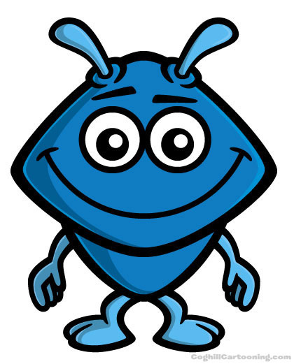 Cute Bug Mascot