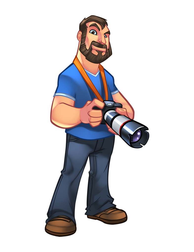 Photographer Mascot