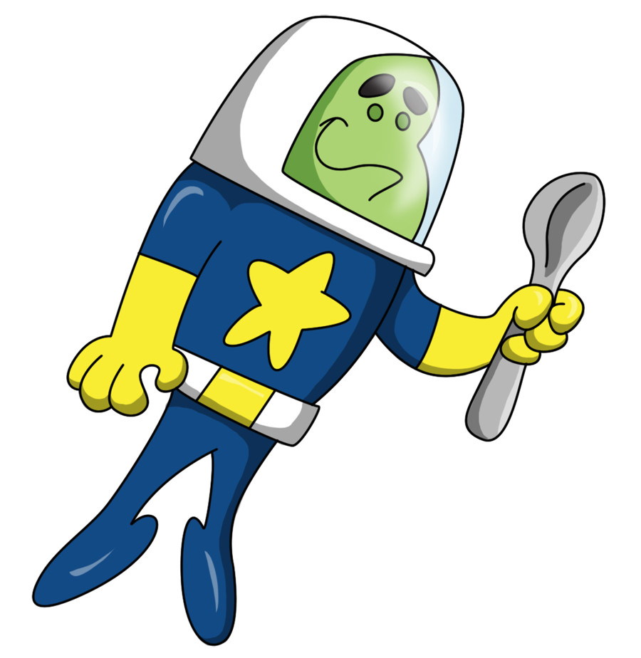 Alien Space Ranger Mascot
