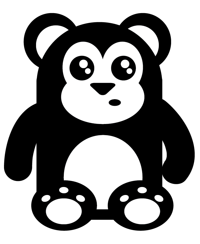 Black Bear Mascot