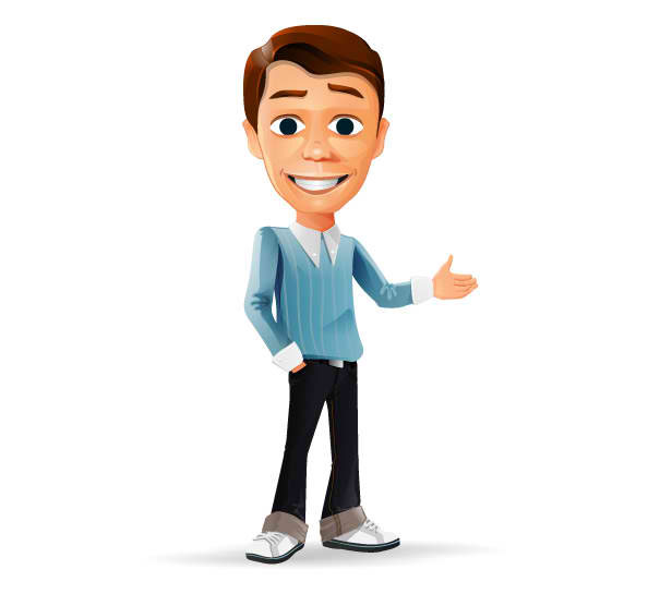 Simple Guy Mascot
