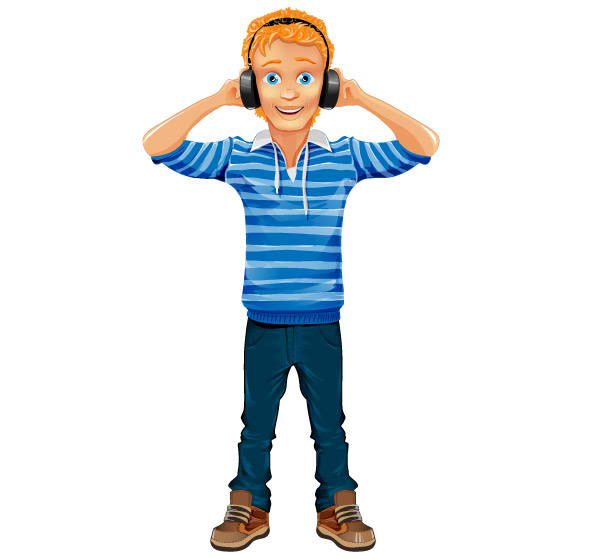 Music Boy Mascot
