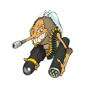 Battle Alien Mascot