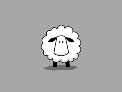 Lonely Sheep Mascot