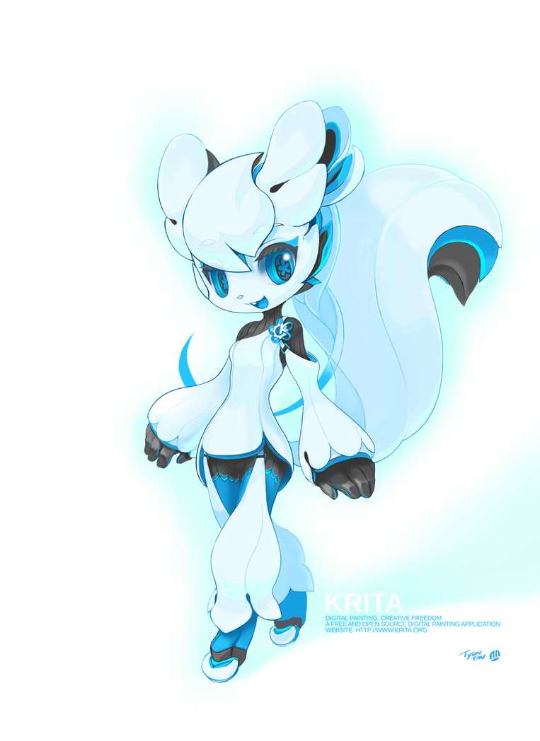 White Alien Mascot