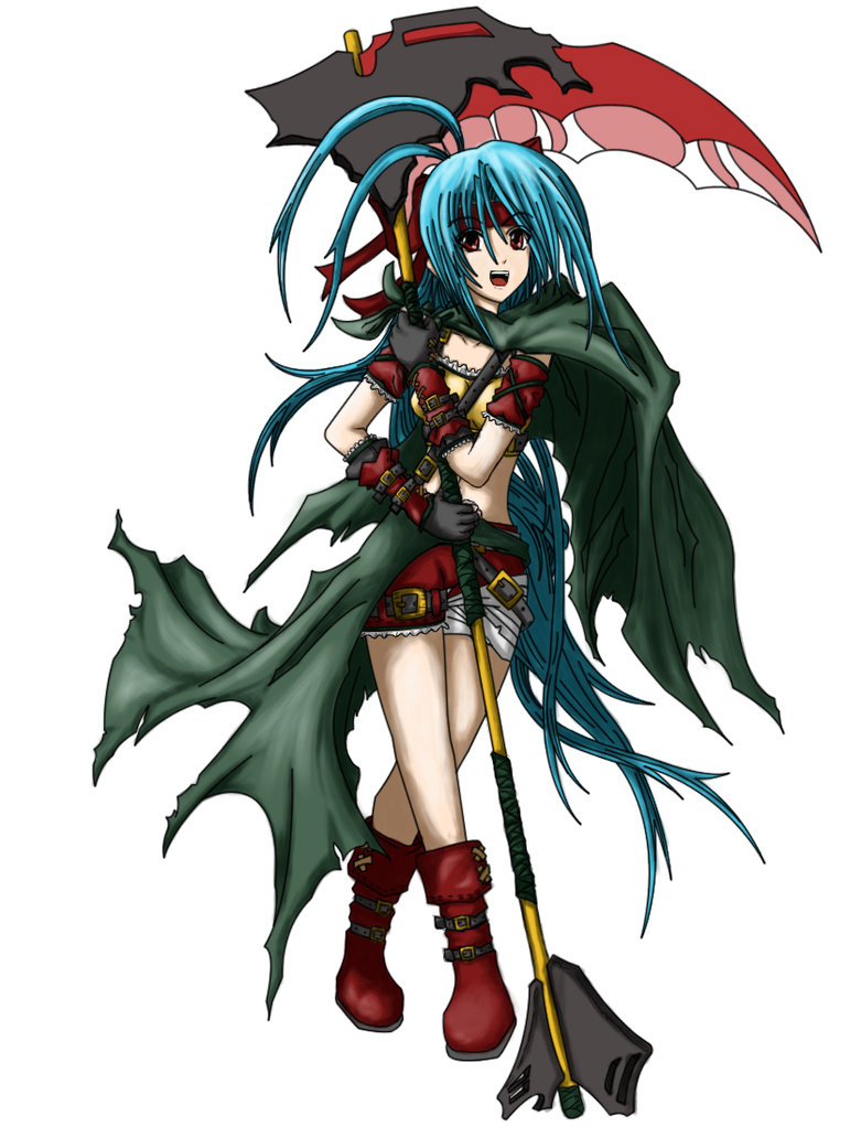 Death Girl Assassin Mascot