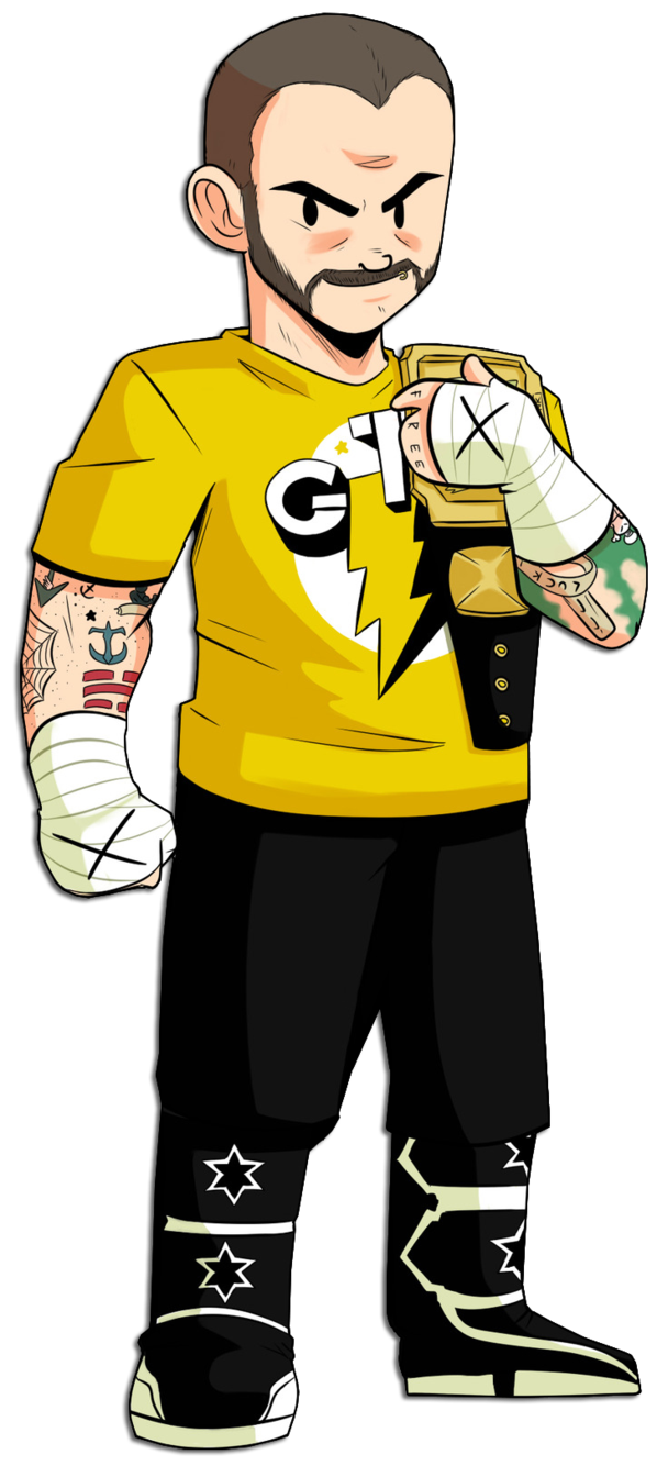 Wrestler Mascot