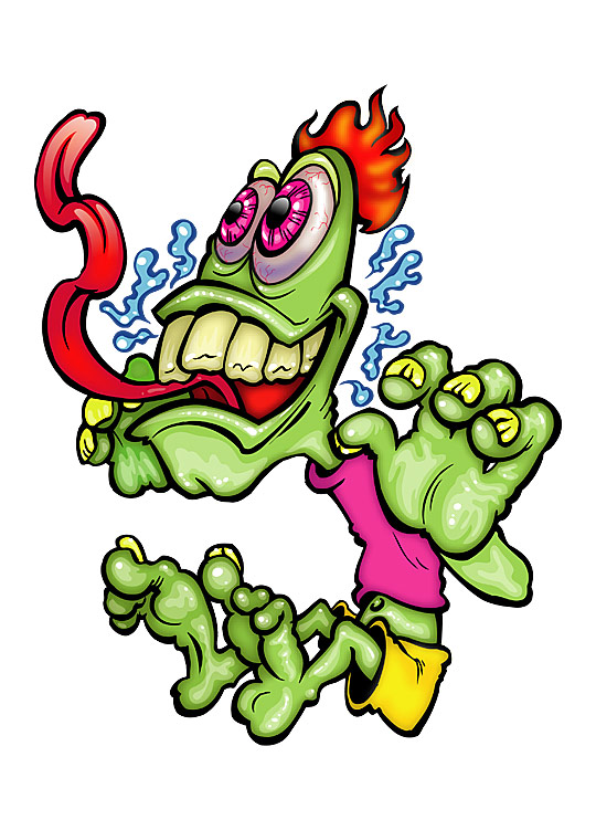 Weird Jolly Frog