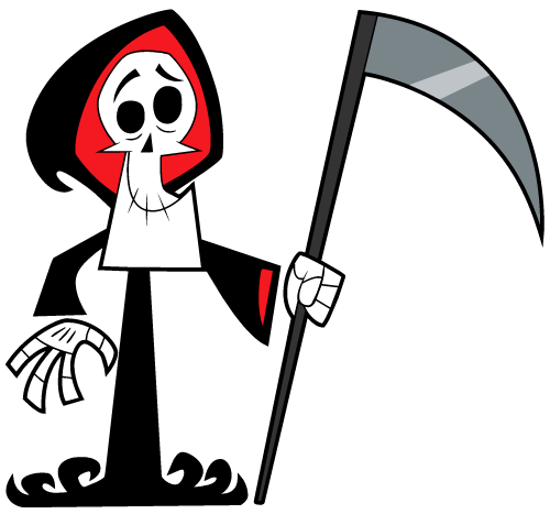 Grim Reaper Mascot