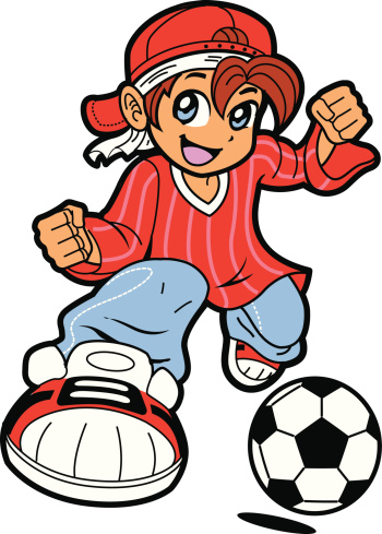 Soccer Boy Mascot