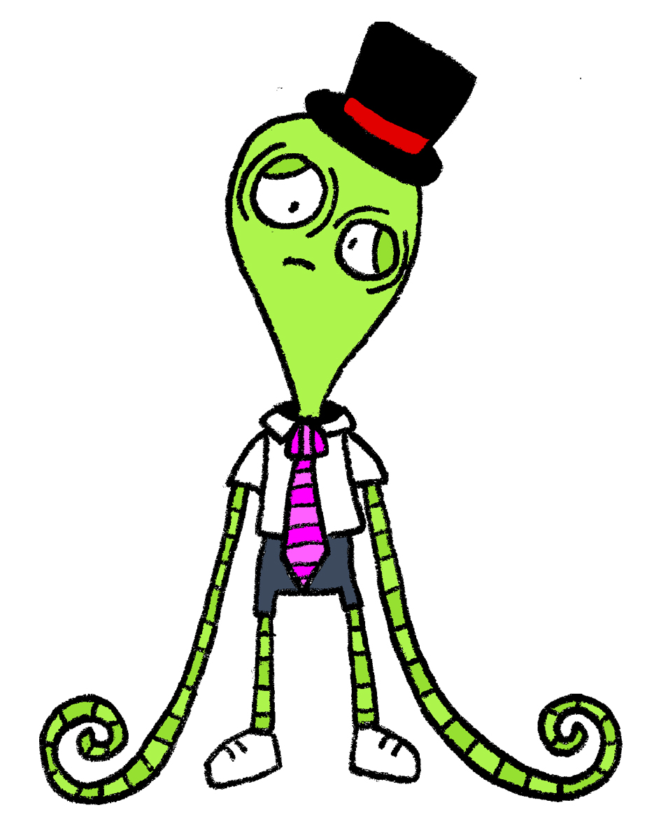Weird Alien Mascot