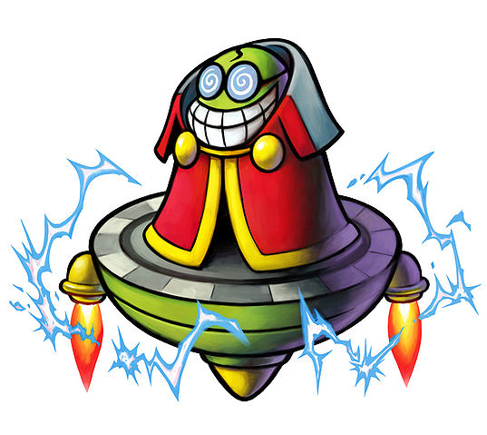 Floating Alien Mascot