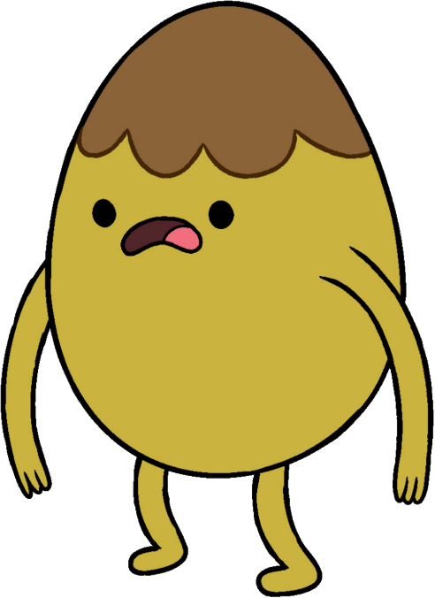 Chocolate Egg Mascot