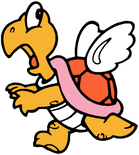 Flying Turtle Mascot