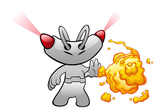 Mad Alien Mascot