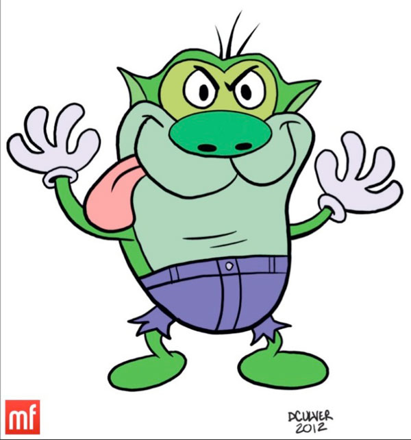 Hulk Dog Mascot