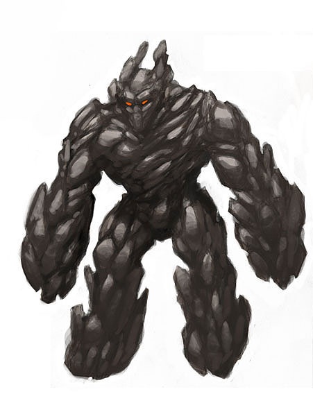 Stone Golem Mascot