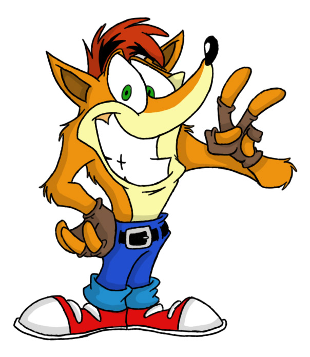 Crash Bandicoot Mascot
