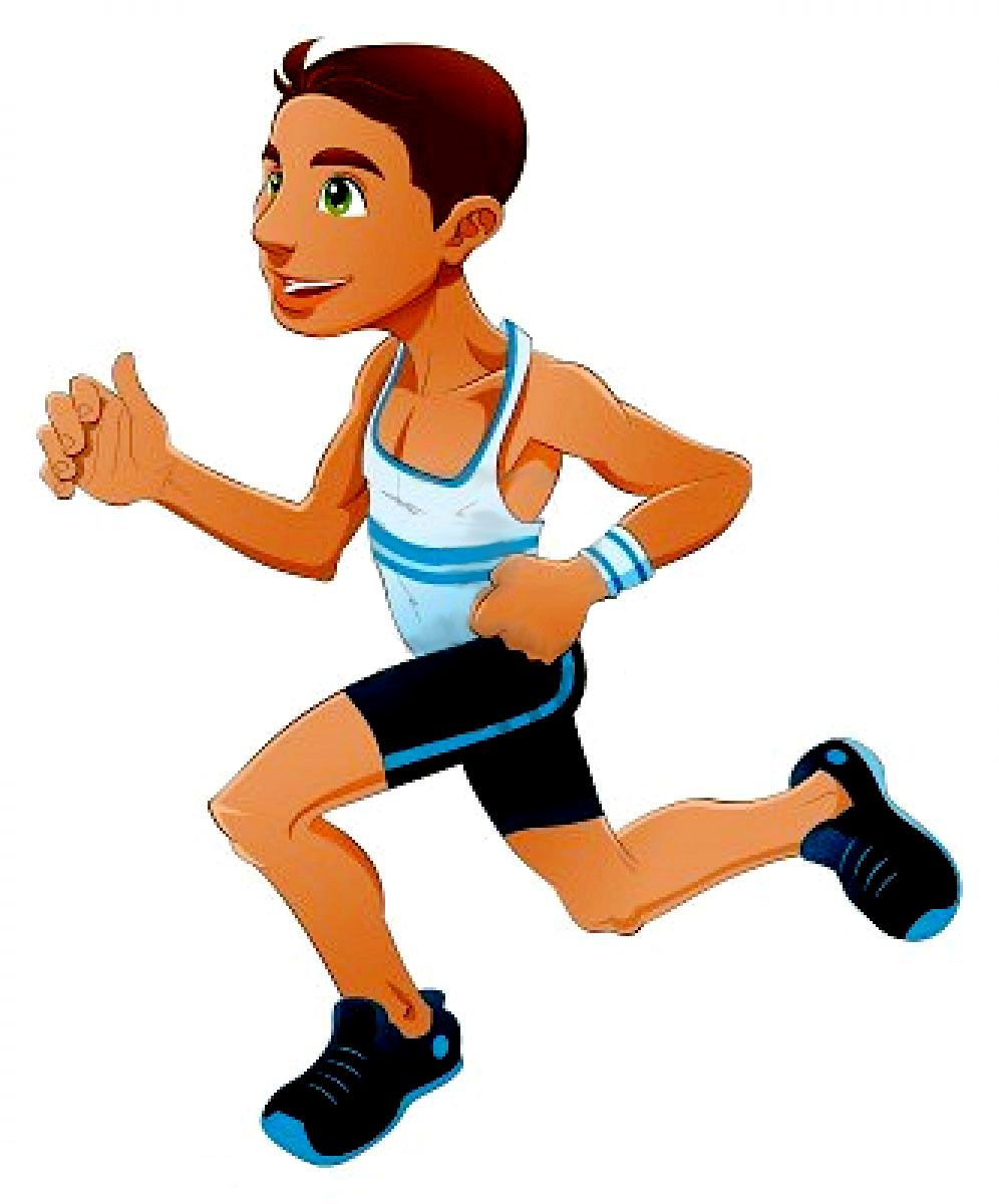 Marathon Runner Mascot