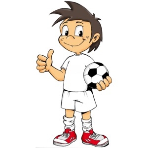 Soccer Player Mascot