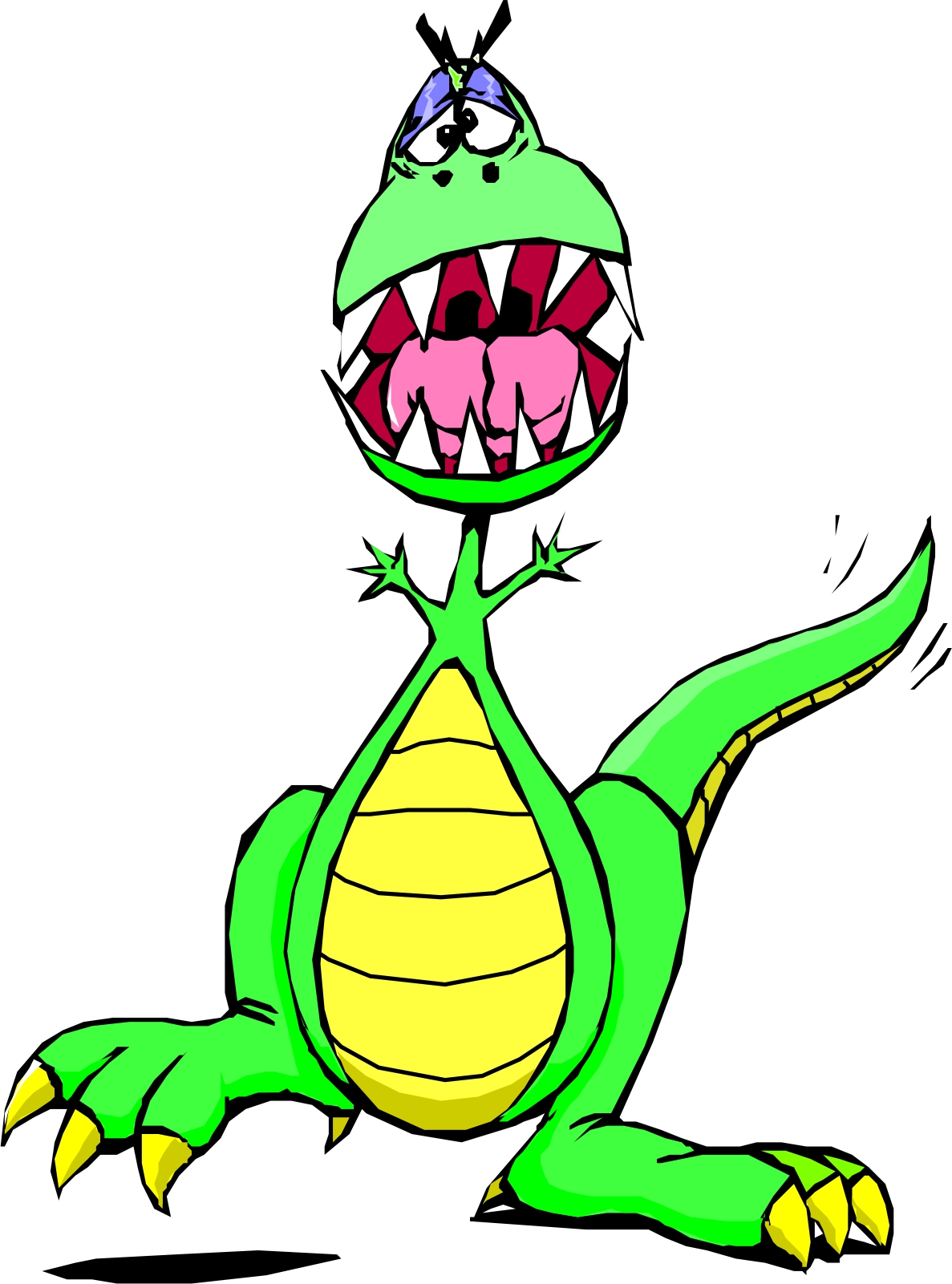 Wacky Dragon Mascot