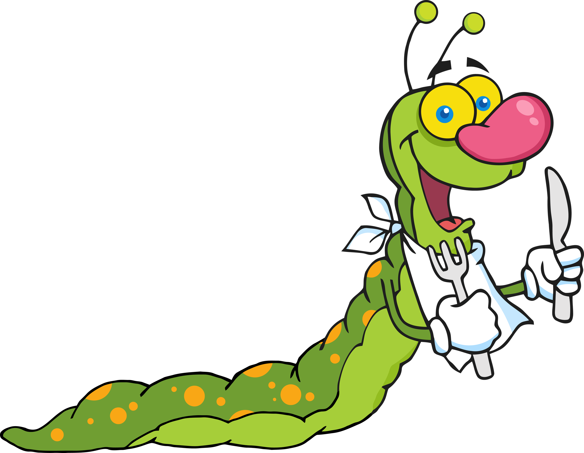 Mr. Worm Mascot