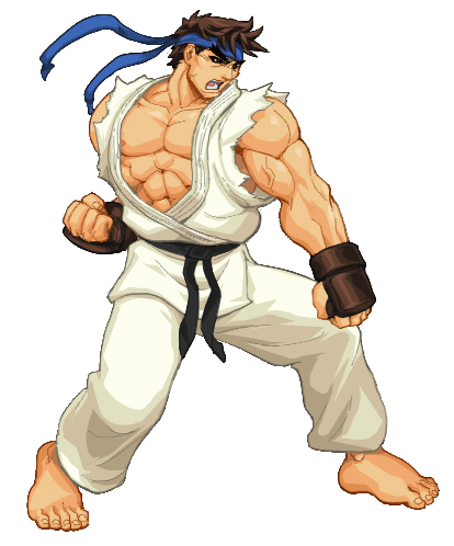 Karate Fighter Mascot