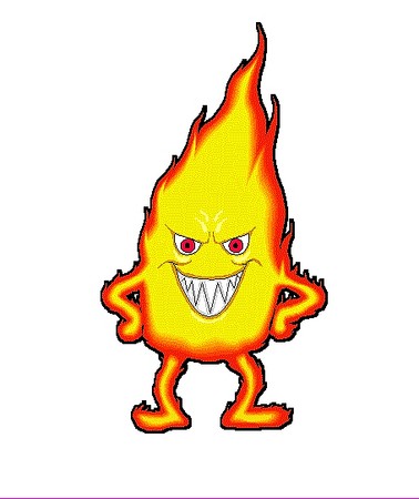 Fire Guy Mascot
