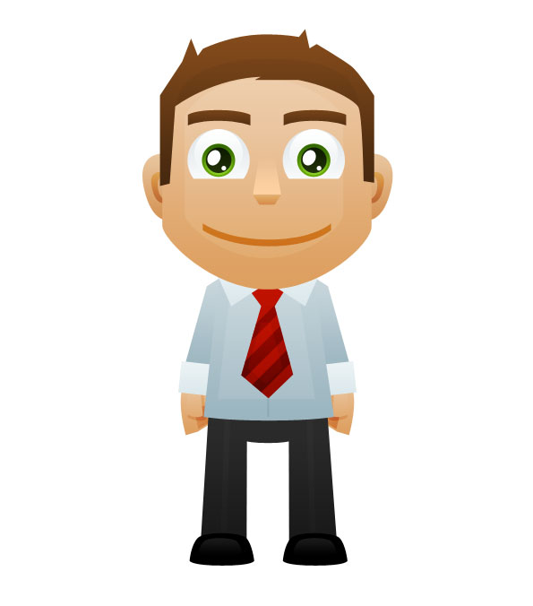 Office Worker Mascot