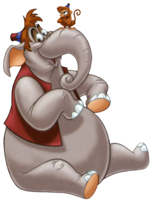 Elephant and Mouse Mascot