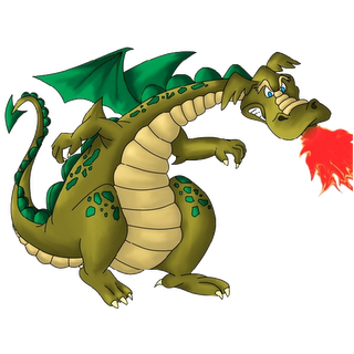 Angry Ancient Dragon Mascot