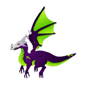 Ancient Flying Dragon Mascot