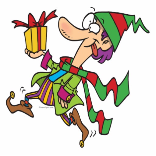 Christmas Dwarf Mascot
