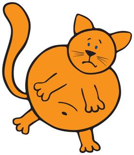 Fat Cat Mascot