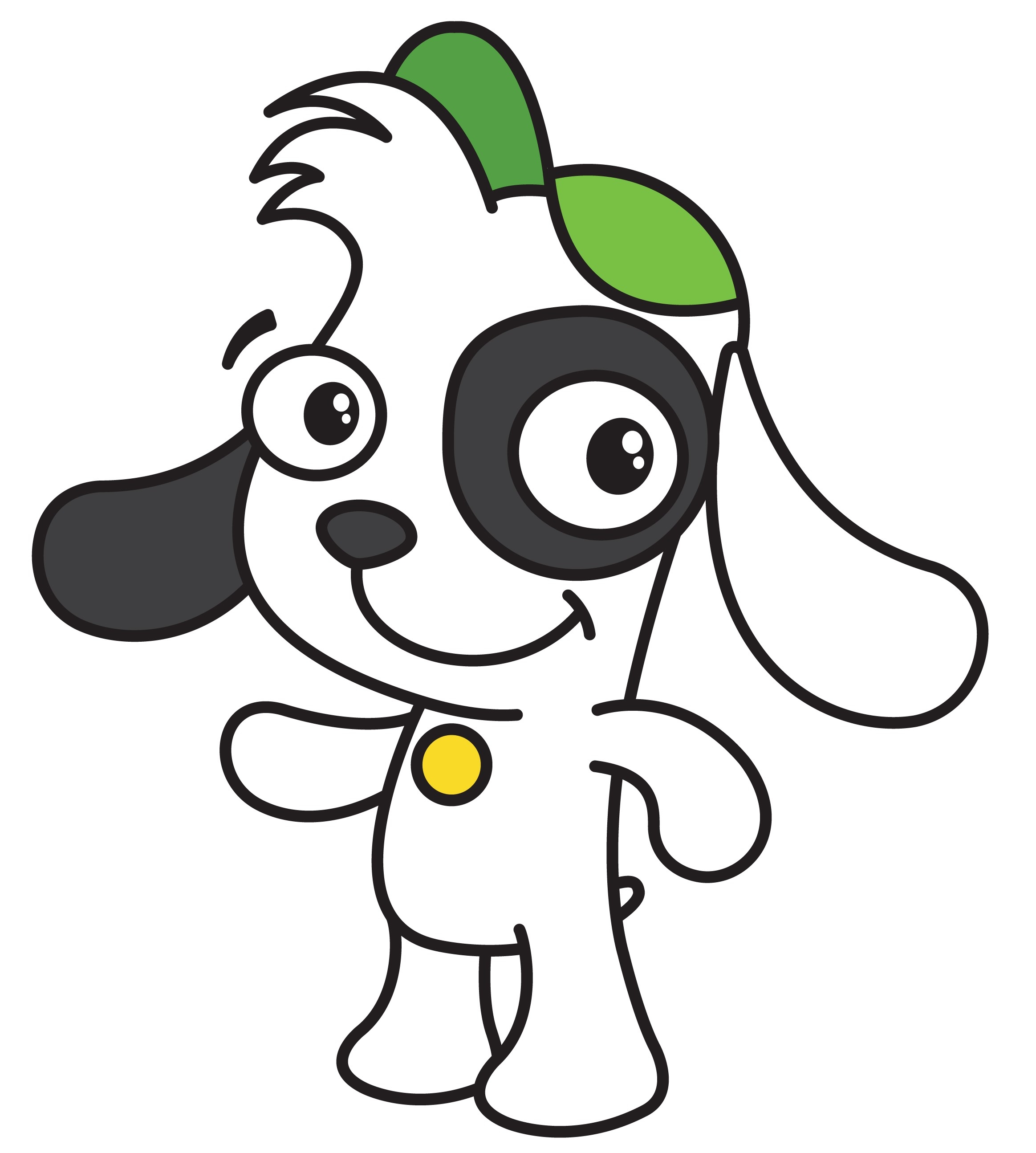 Cute Puppy Mascot